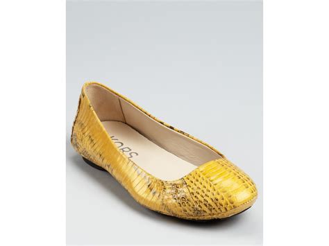 flats michael kors mujer|Michael Kors snakeskin flats.